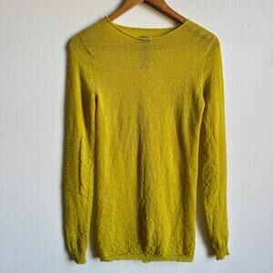 NWT RICK OWENS Performa F/W 2020 Men's Mohair Alpaca Sweater in Acid